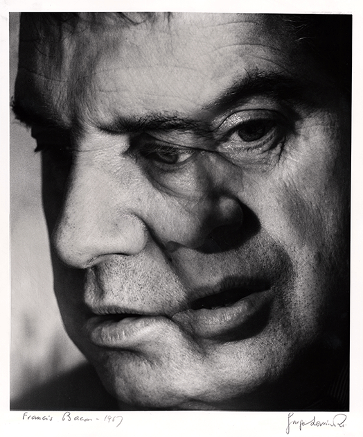 Jorge Lewinski, Francis Bacon, 1967 © The Lewinski Archive at Chatsworth / Bridgeman Images